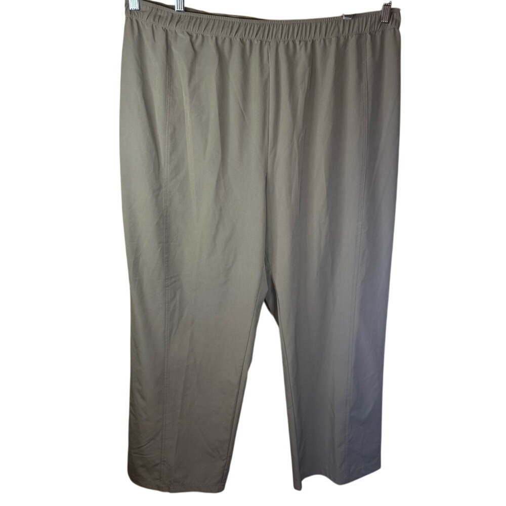Magellan's Womens XXL Travel Gear‎ Pull On Stretch Beige Straight Leg Pant